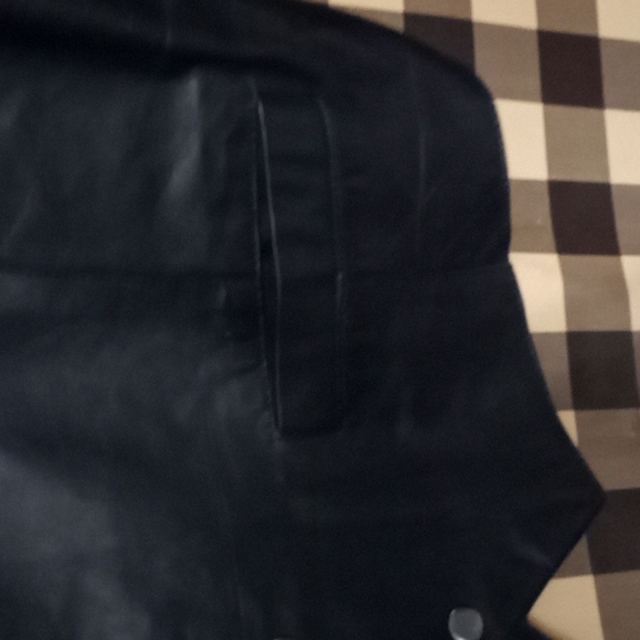 Dual Control authentic article leather vest sz(m) - Picture 6 of 9